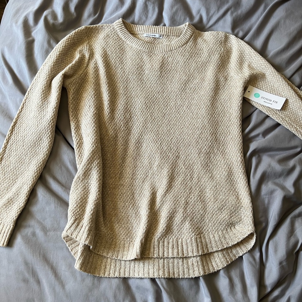 Pink Clover sweater